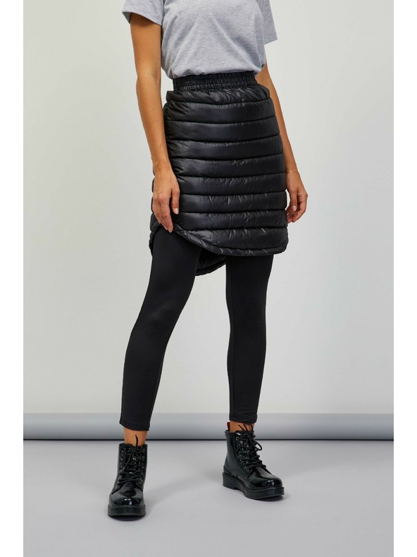 Sam 73 Černá dámská prošívaná sukně SAM 73 Colilo
