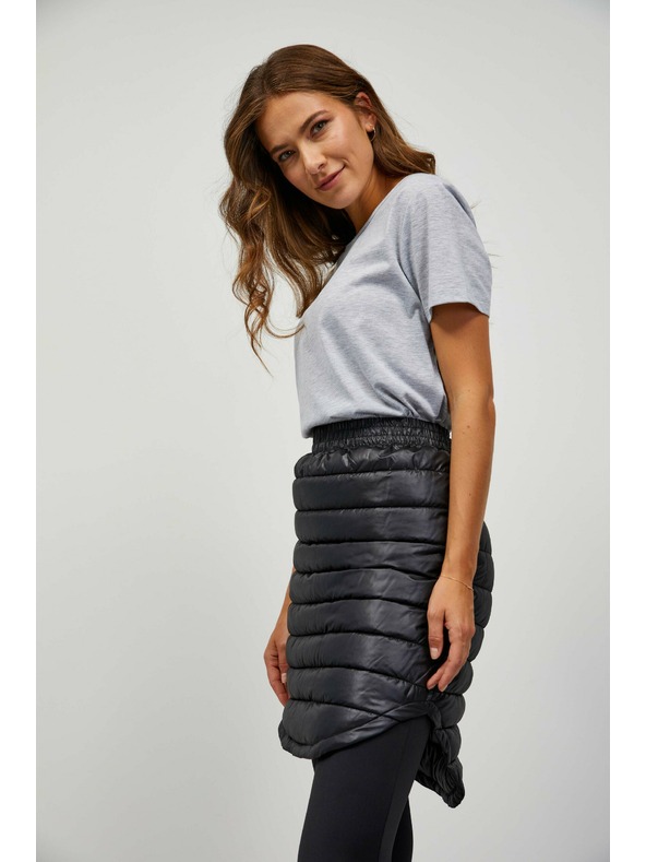 Sam 73 Černá dámská prošívaná sukně SAM 73 Colilo