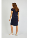Sam 73 Tmavě modré dámské basic šaty SAM73 Corvus