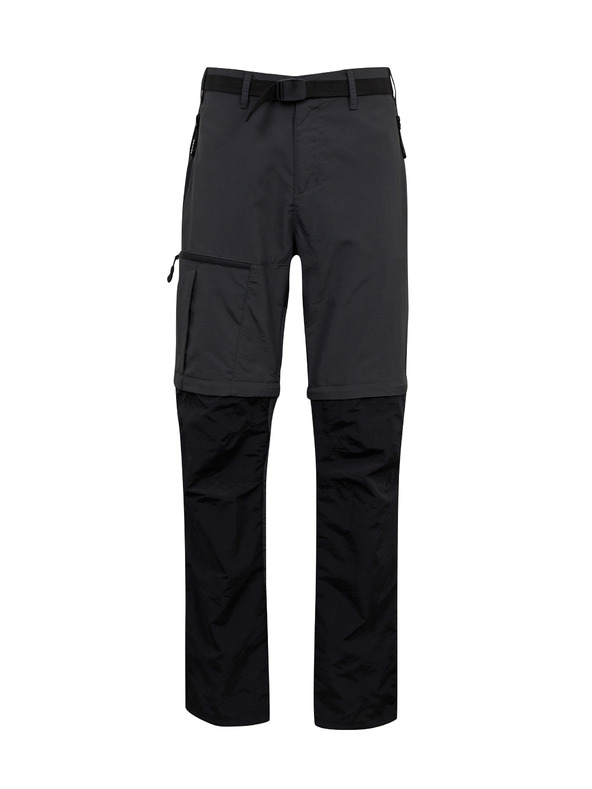 Sam 73 Černo-šedé pánské kalhoty s odepínací nohavicí SAM73 Walter