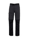 Sam 73 Černo-šedé pánské kalhoty s odepínací nohavicí SAM73 Walter