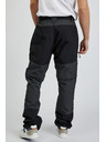 Sam 73 Černo-šedé pánské kalhoty s odepínací nohavicí SAM73 Walter