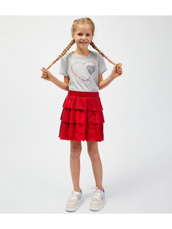 Sam 73 Červená holčičí sukně SAM73 Aquila