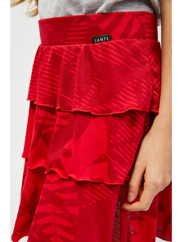 Sam 73 Červená holčičí sukně SAM73 Aquila