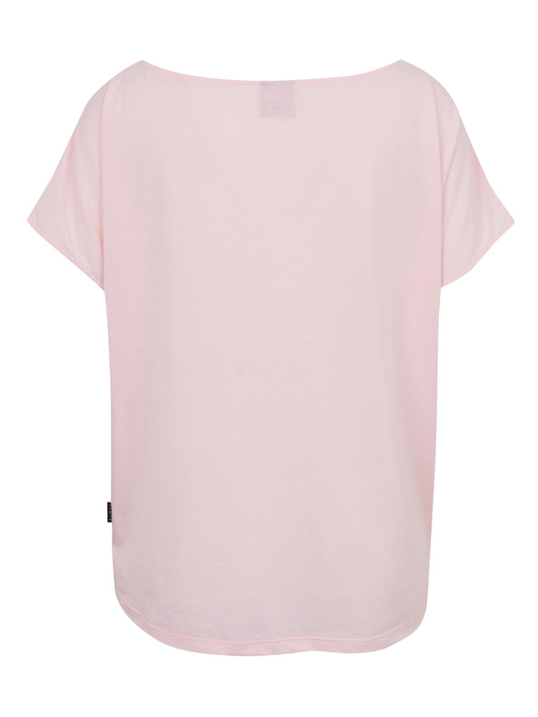 Sam 73 Světle růžové dámské tričko s potiskem SAM73 Circinus