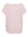 Sam 73 Světle růžové dámské tričko s potiskem SAM73 Circinus