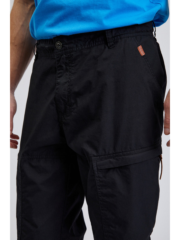 Sam 73 Černé pánské kraťasy SAM73 Cygnus