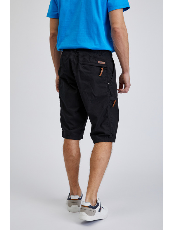 Sam 73 Černé pánské kraťasy SAM73 Cygnus