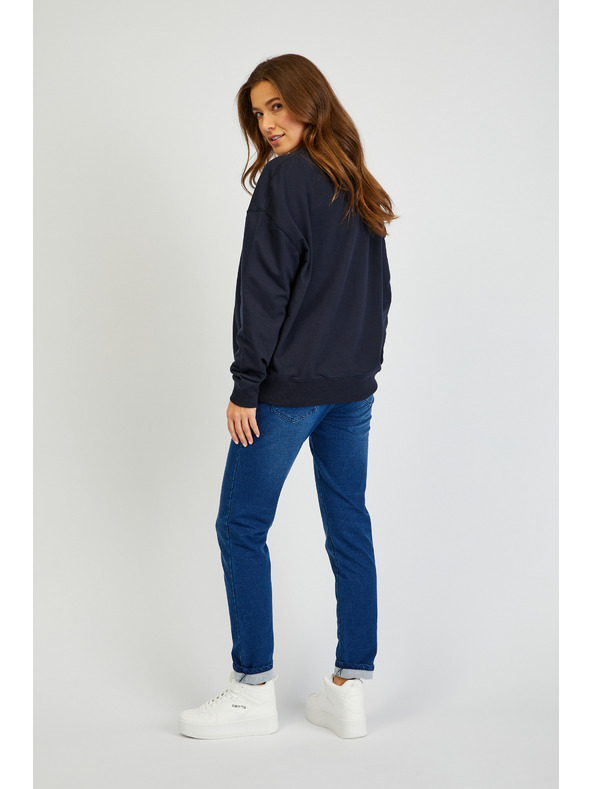 Sam 73 Tmavě modrá dámská mikina SAM73 Ara