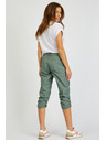 Sam 73 Zelené dámské tříčtvrteční kalhoty SAM73 Fornax