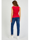 Sam 73 Červené dámské basic tílko SAM73 Lupus