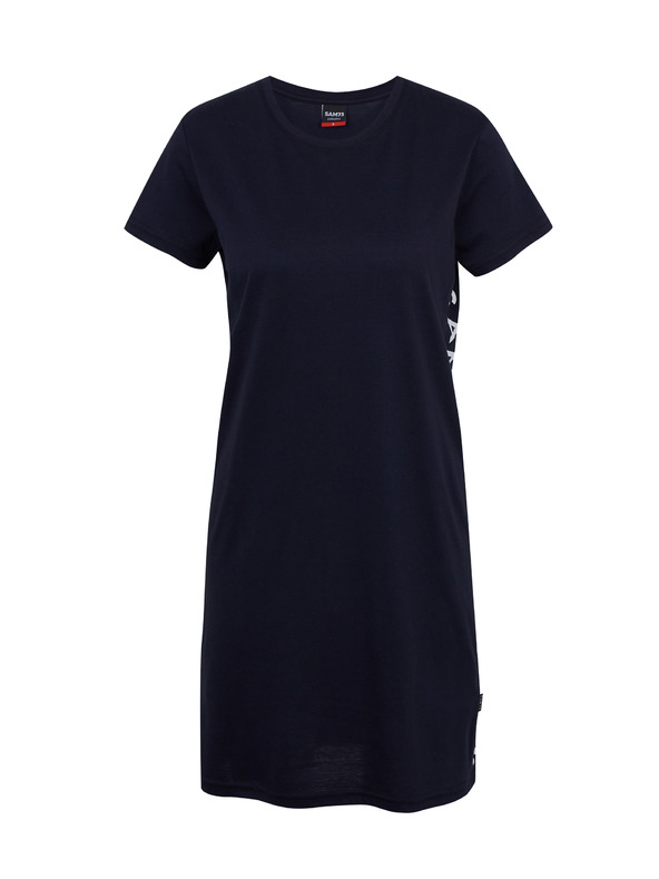 Sam 73 Tmavě modré dámské letní šaty SAM73 Delphinus