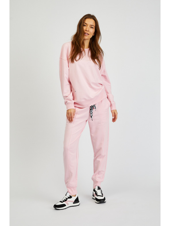 Sam 73 Růžová dámská basic mikina SAM73 Ara