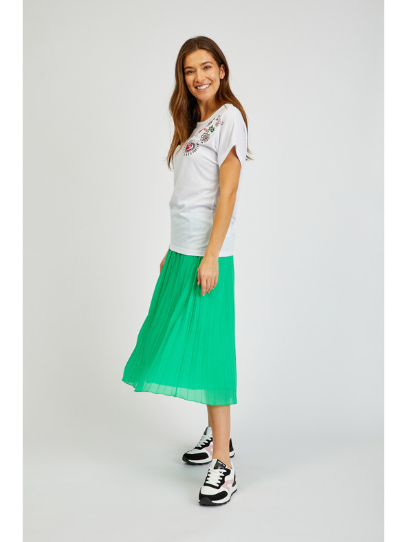 Sam 73 Bílé dámské tričko s potiskem SAM73 Bootes