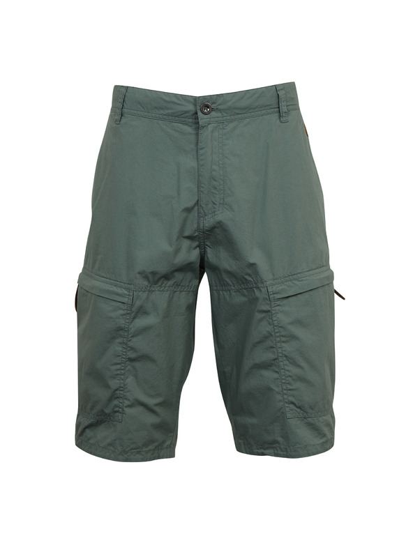 Sam 73 Zelené pánské bavlněné kraťasy SAM73 Cygnus