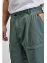 Sam 73 Zelené pánské bavlněné kraťasy SAM73 Cygnus
