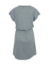 Sam 73 Bílo-zelené dámské pruhované šaty se zavazováním SAM73 Sagitta
