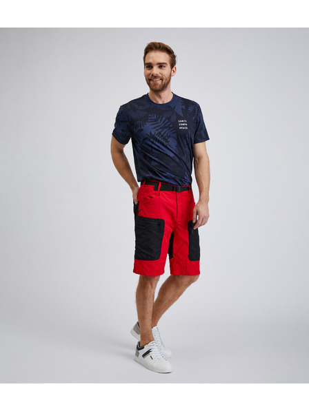 Sam 73 Černo-červené pánské kraťasy SAM73 Andalusit