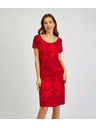 Sam 73 Červené dámské vzorované šaty SAM73 Corvus