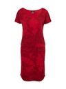 Sam 73 Červené dámské vzorované šaty SAM73 Corvus
