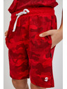 Sam 73 Červené klučičí teplákové army kraťasy SAM73 Jerem
