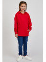 Sam 73 Červená dětská mikina s kapucí SAM73 Virgo