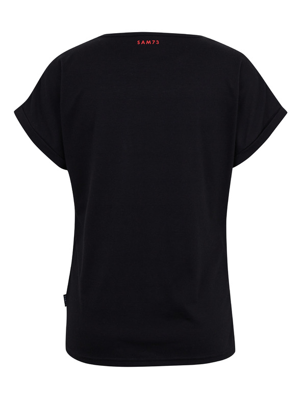 Sam 73 Černé dámské tričko SAM73 Dorado