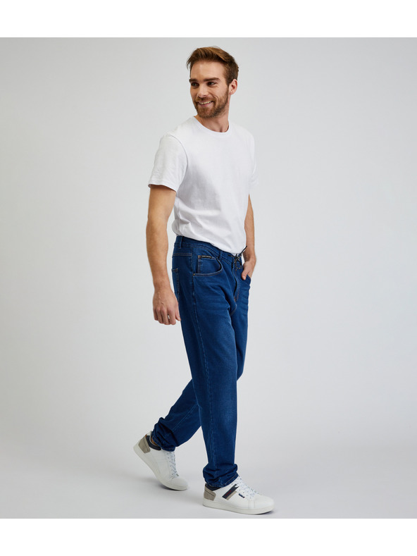 Sam 73 Modré pánské džíny SAM73 Alexandrit