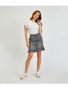 Sam 73 Šedá dámská džínová sukně SAM73 Gemini