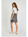 Sam 73 Šedá dámská džínová sukně SAM73 Gemini