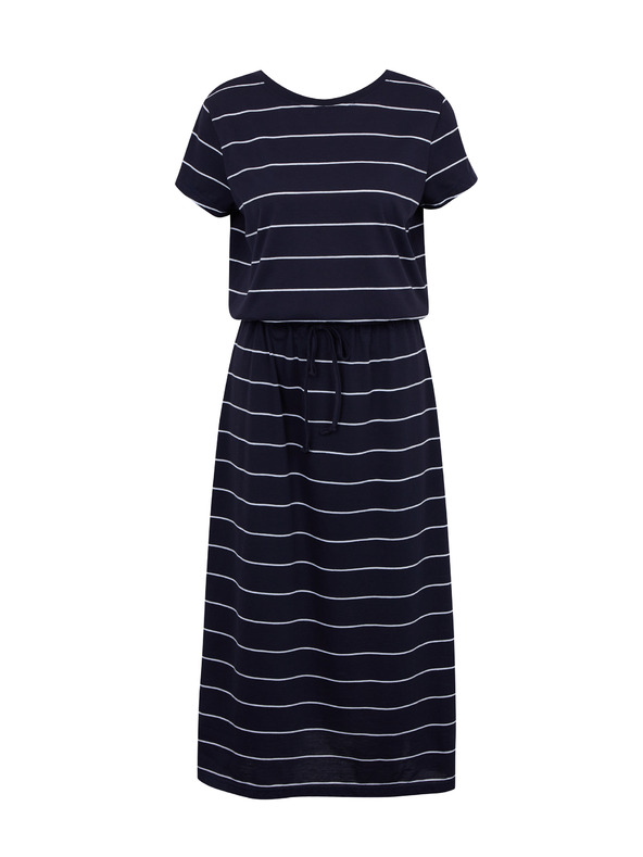 Sam 73 Tmavě modré dámské pruhované šaty SAM73 Columba