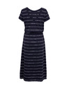 Sam 73 Tmavě modré dámské pruhované šaty SAM73 Columba