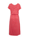 Sam 73 Červené dámské pruhované šaty SAM73 Columba