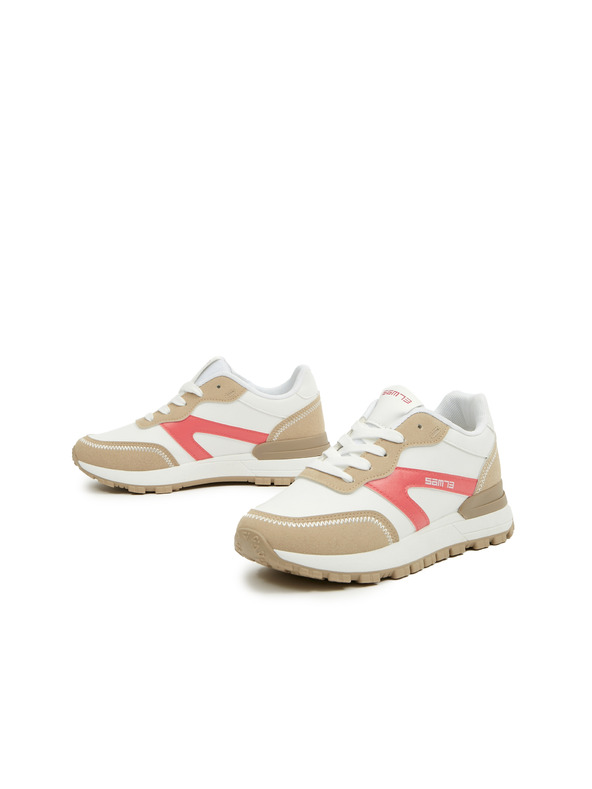 Sam 73 Béžovo-bílé dámské tenisky SAM73 Lendra