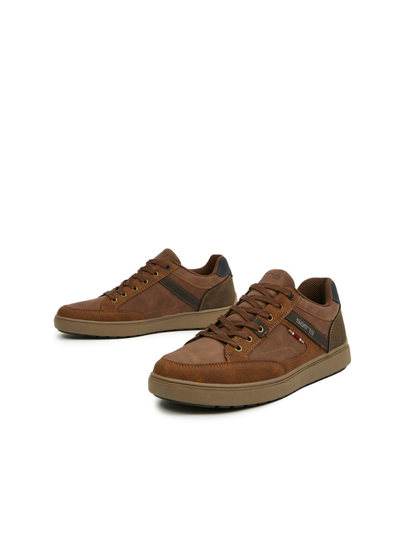 Sam 73 Hnědé pánské tenisky SAM73 Dyrik