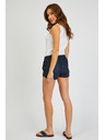 Sam 73 Tmavě modré dámské vzorované kraťasy SAM 73 Pisces