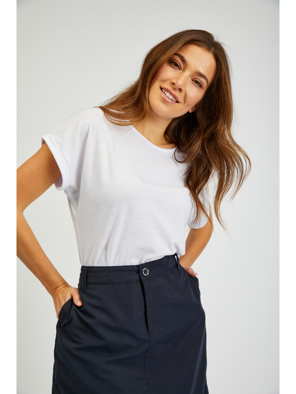 Sam 73 Tmavě modrá dámská sukně SAM 73 Reticulum