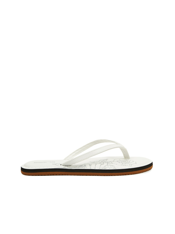 Sam 73 Bílé dámské žabky SAM 73 Mia