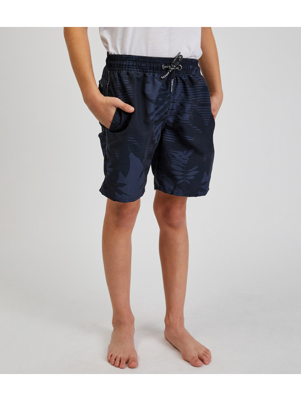 Sam 73 Tmavě modré klučičí vzorované plavky SAM73 Sanjeev