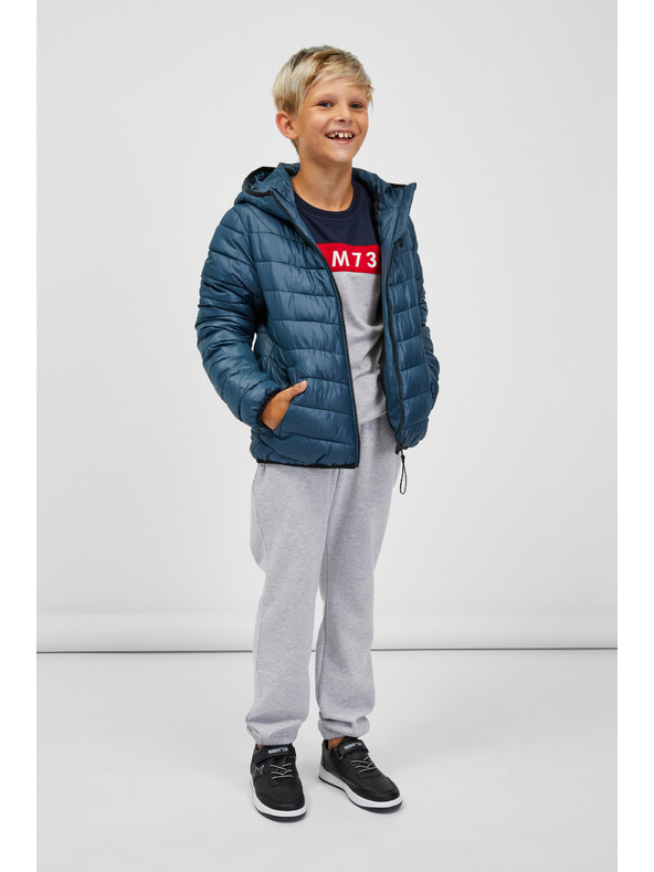 Sam 73 Modrá klučičí prošívaná bunda SAM 73 Kyain