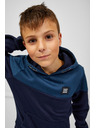 Sam 73 Tmavě modrá klučičí mikina s kapucí SAM 73 Sall