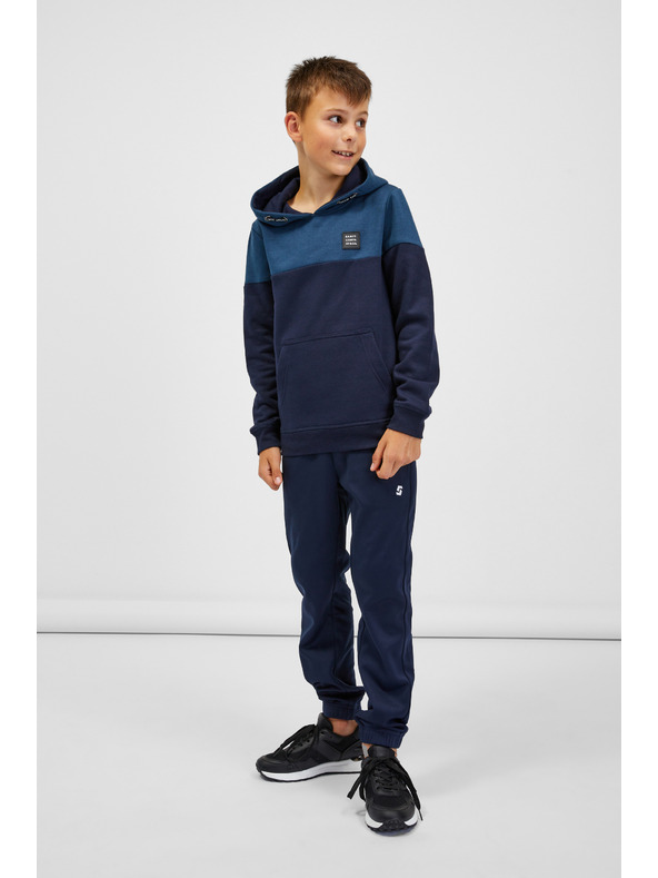 Sam 73 Tmavě modrá klučičí mikina s kapucí SAM 73 Sall
