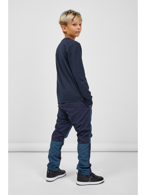 Sam 73 Tmavě modré klučičí tričko s dlouhým rukávem SAM 73 Celdor