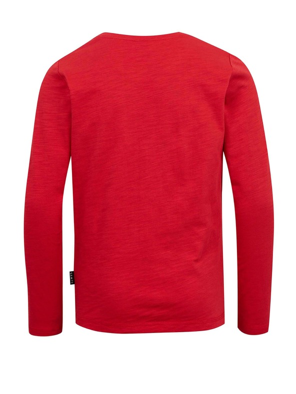 Sam 73 Červené holčičí tričko s dlouhým rukávem SAM 73 Vadania