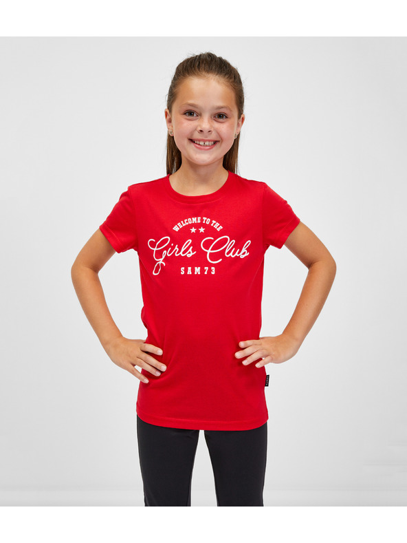 Sam 73 Červené holčičí tričko SAM 73 Janli