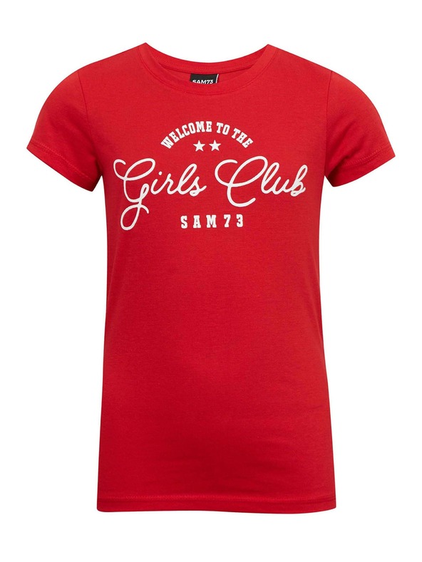 Sam 73 Červené holčičí tričko SAM 73 Janli