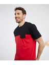 Sam 73 Černo-červené pánské tričko SAM 73 Sirius