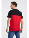 Sam 73 Černo-červené pánské tričko SAM 73 Sirius