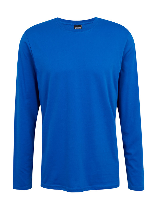 Sam 73 Modré pánské tričko s dlouhým rukávem SAM 73 Regulus