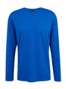 Sam 73 Modré pánské tričko s dlouhým rukávem SAM 73 Regulus
